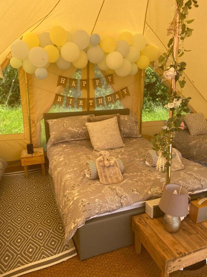 Hopgarden Glamping - Luxury 6M Bell Tent Wadhurst Exterior foto