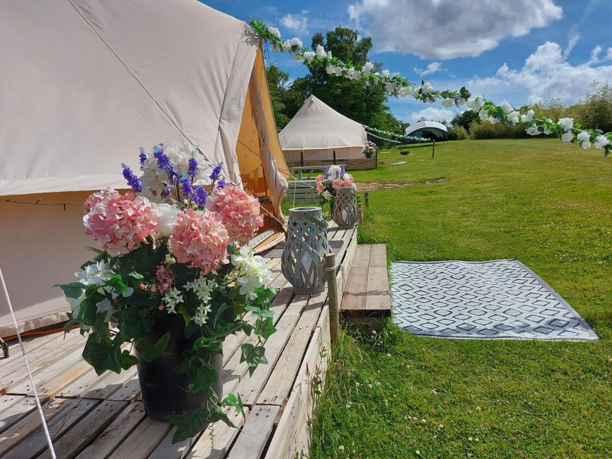 Hopgarden Glamping - Luxury 6M Bell Tent Wadhurst Exterior foto
