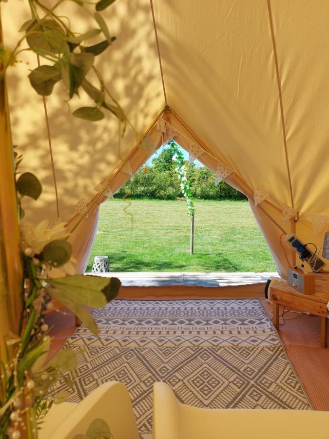 Hopgarden Glamping - Luxury 6M Bell Tent Wadhurst Exterior foto