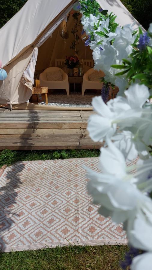 Hopgarden Glamping - Luxury 6M Bell Tent Wadhurst Exterior foto
