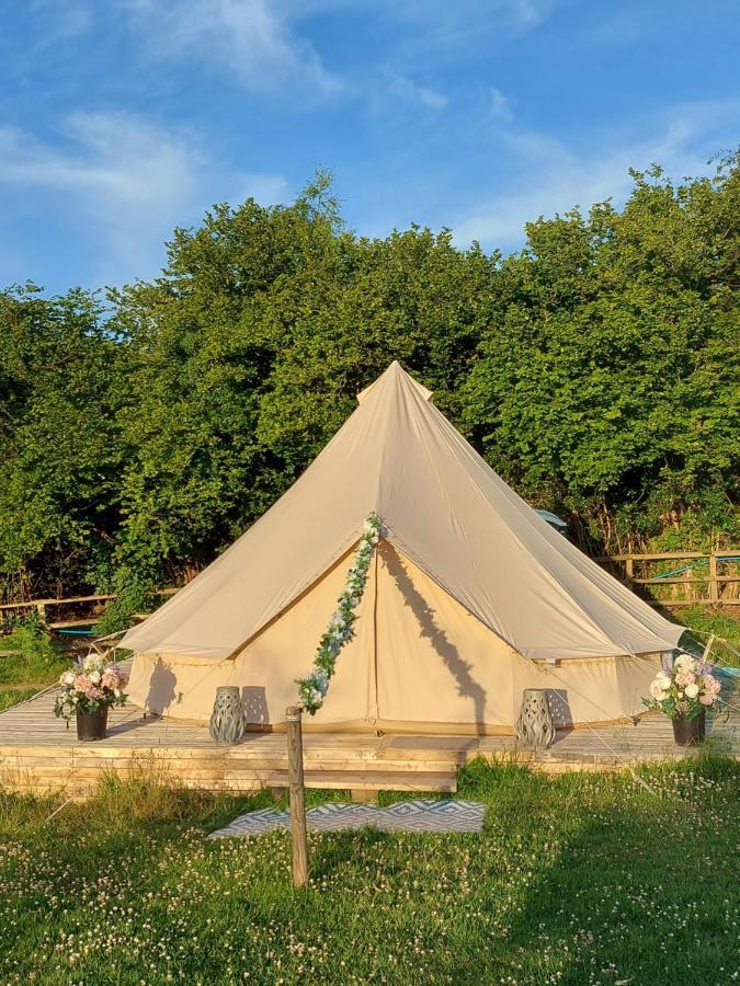 Hopgarden Glamping - Luxury 6M Bell Tent Wadhurst Exterior foto
